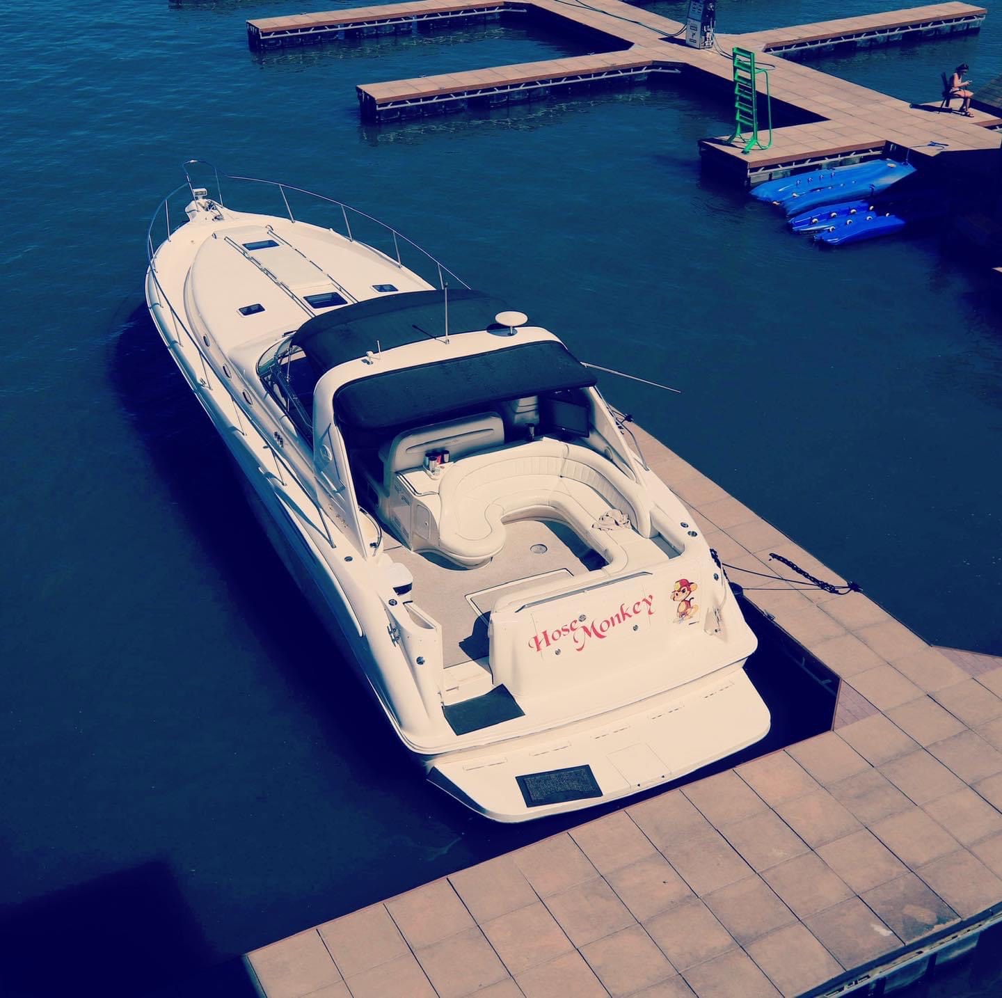 Hose Monkey 450 Sundancer Sea Ray charter boat
